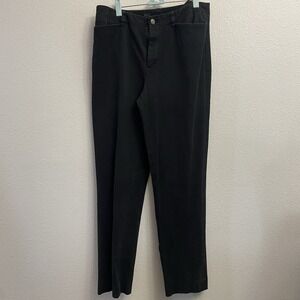 Lauren Ralph Lauren Women,s Dress Pants Size 8 Black Straight‎ Leg Office